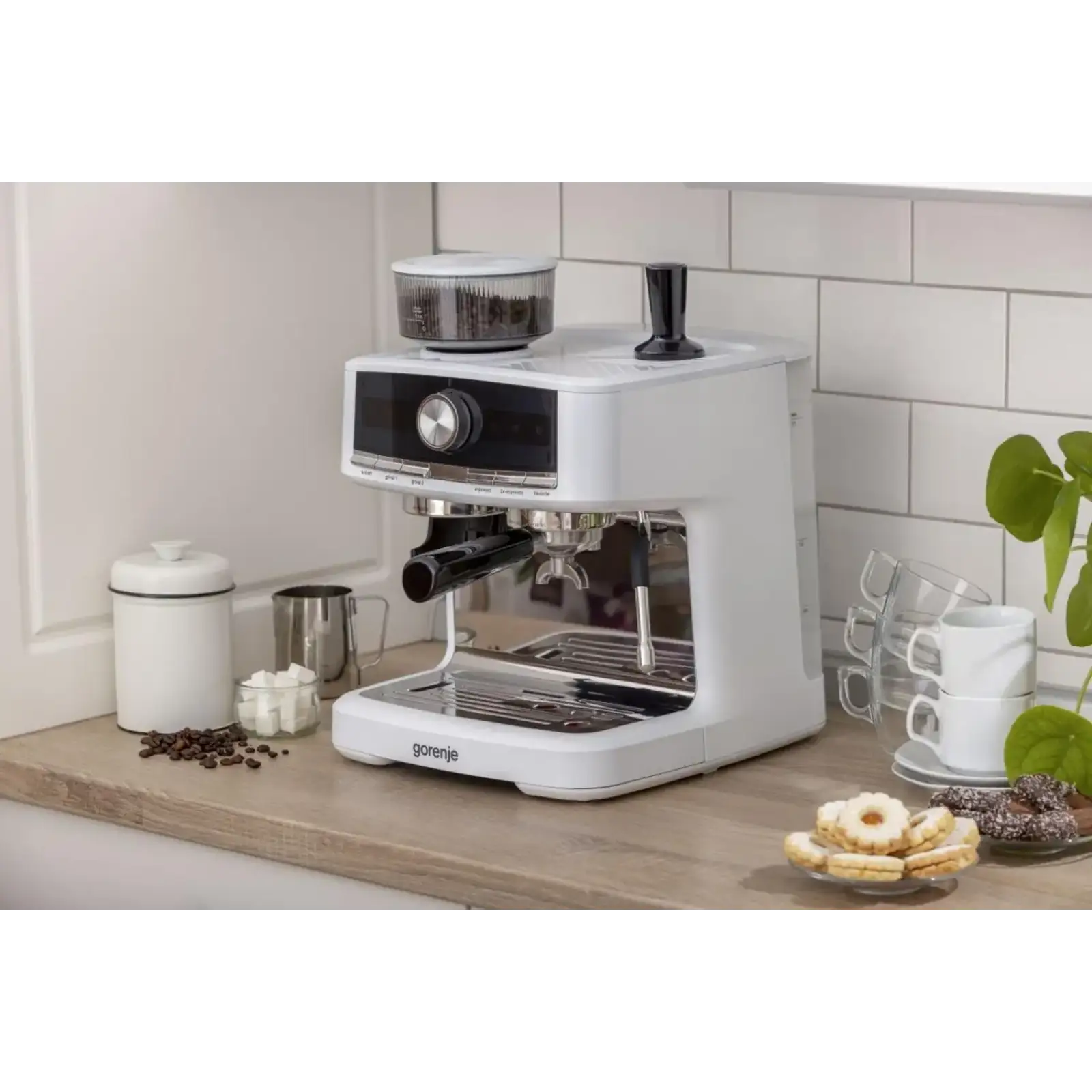 Кавоварка еспресо Gorenje GSACM20W (CMP0001-GS) UA