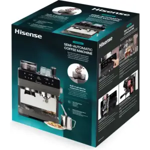 Кофеварка эспрессо Hisense HSACM20LP UA