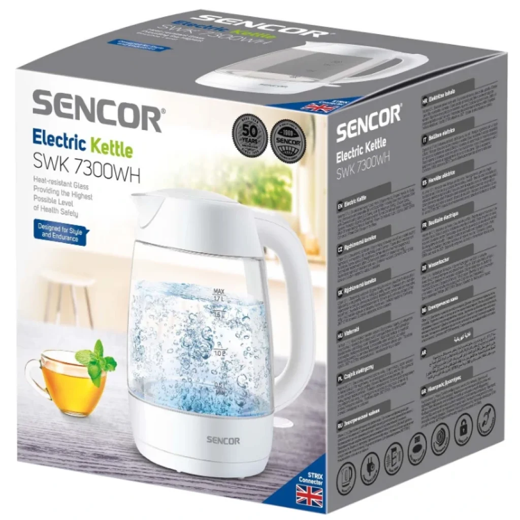 Электрочайник Sencor SWK 7300WH UA