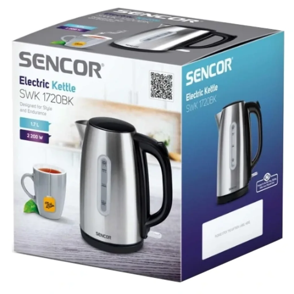 Электрочайник Sencor SWK1720BK UA