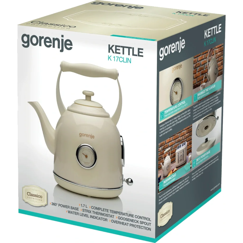 Электрочайник Gorenje K17CLIN UA