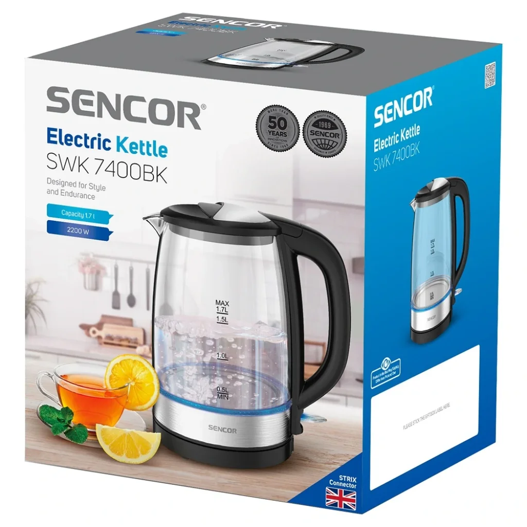Электрочайник Sencor SWK 7400BK UA