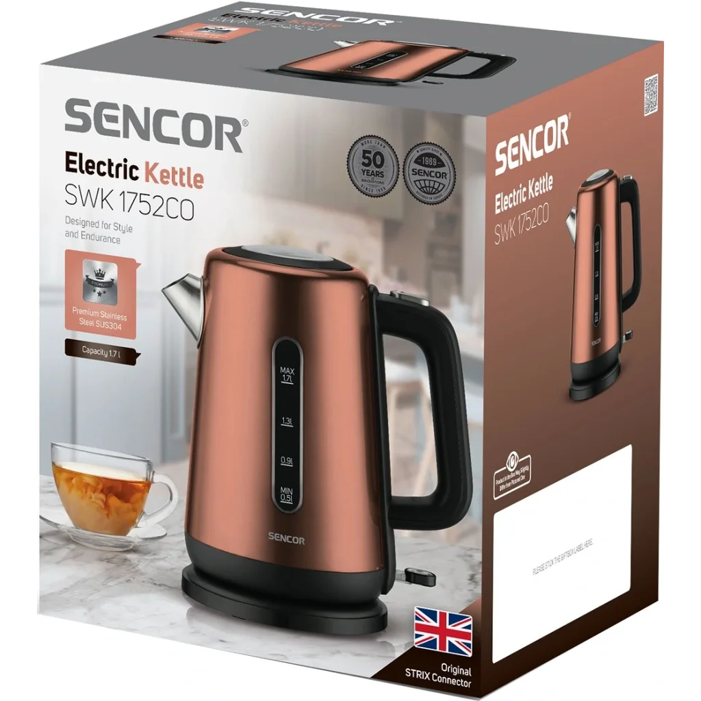 Электрочайник Sencor SWK 1752CO UA