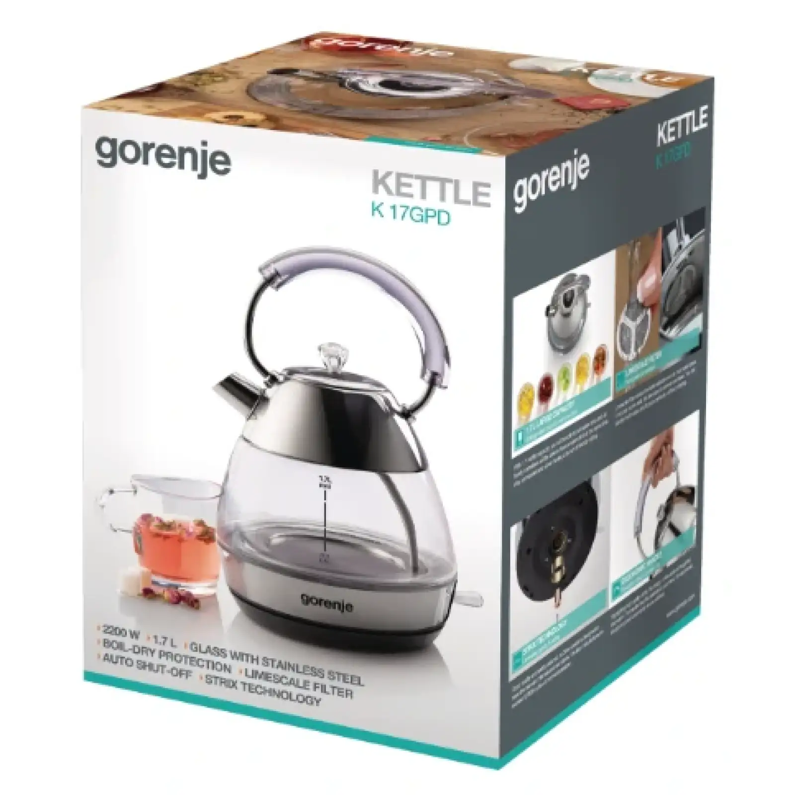 Электрочайник Gorenje K17GPD UA