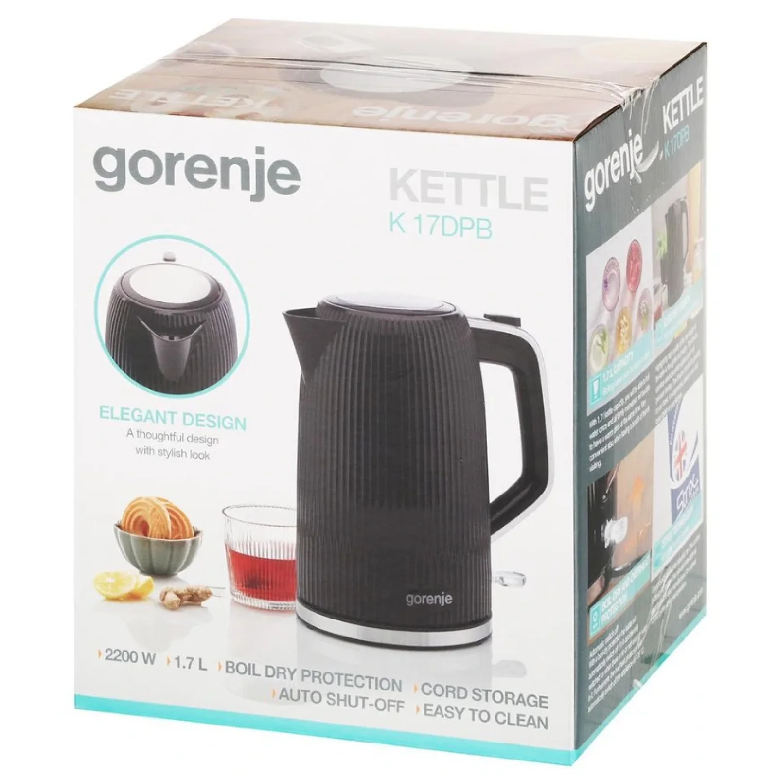 Електрочайник Gorenje K17DPB UA