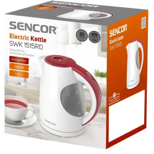Електрочайник Sencor SWK 1515RD UA