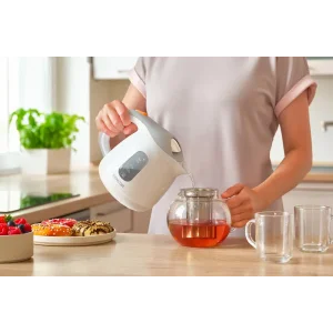 Електрочайник Sencor SWK 1100WH UA