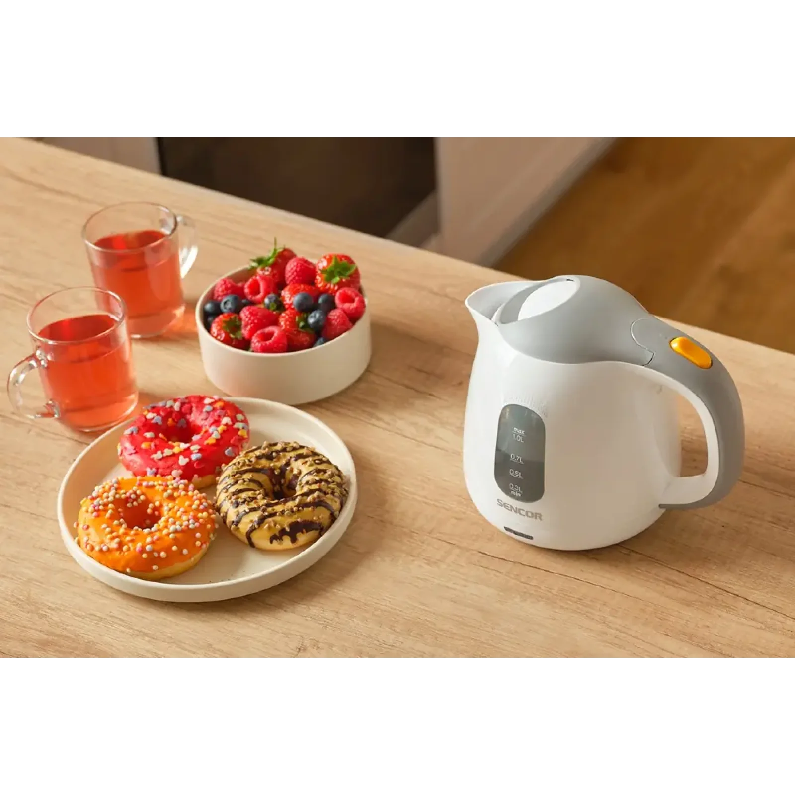 Електрочайник Sencor SWK 1100WH UA