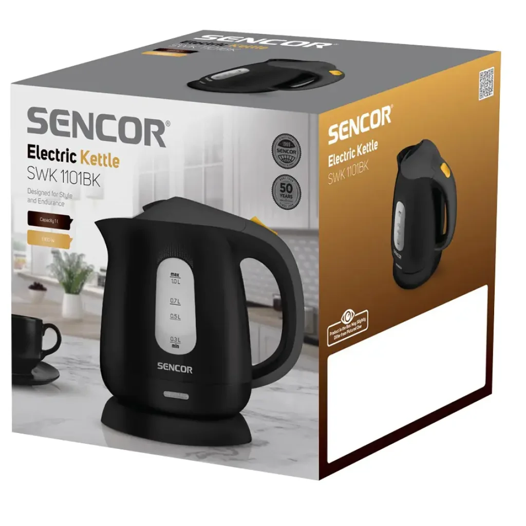 Электрочайник Sencor SWK 1101BK UA