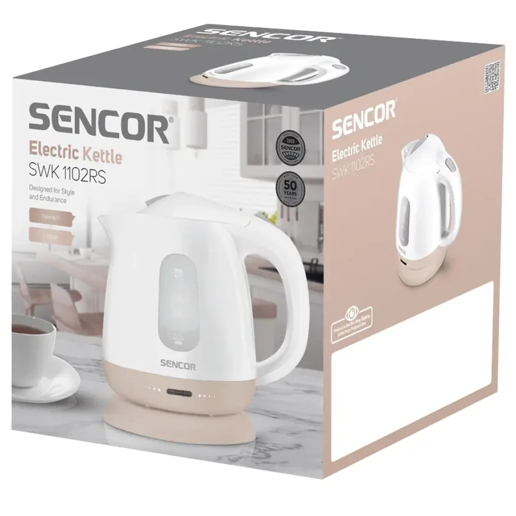 Електрочайник Sencor SWK 1102RS UA