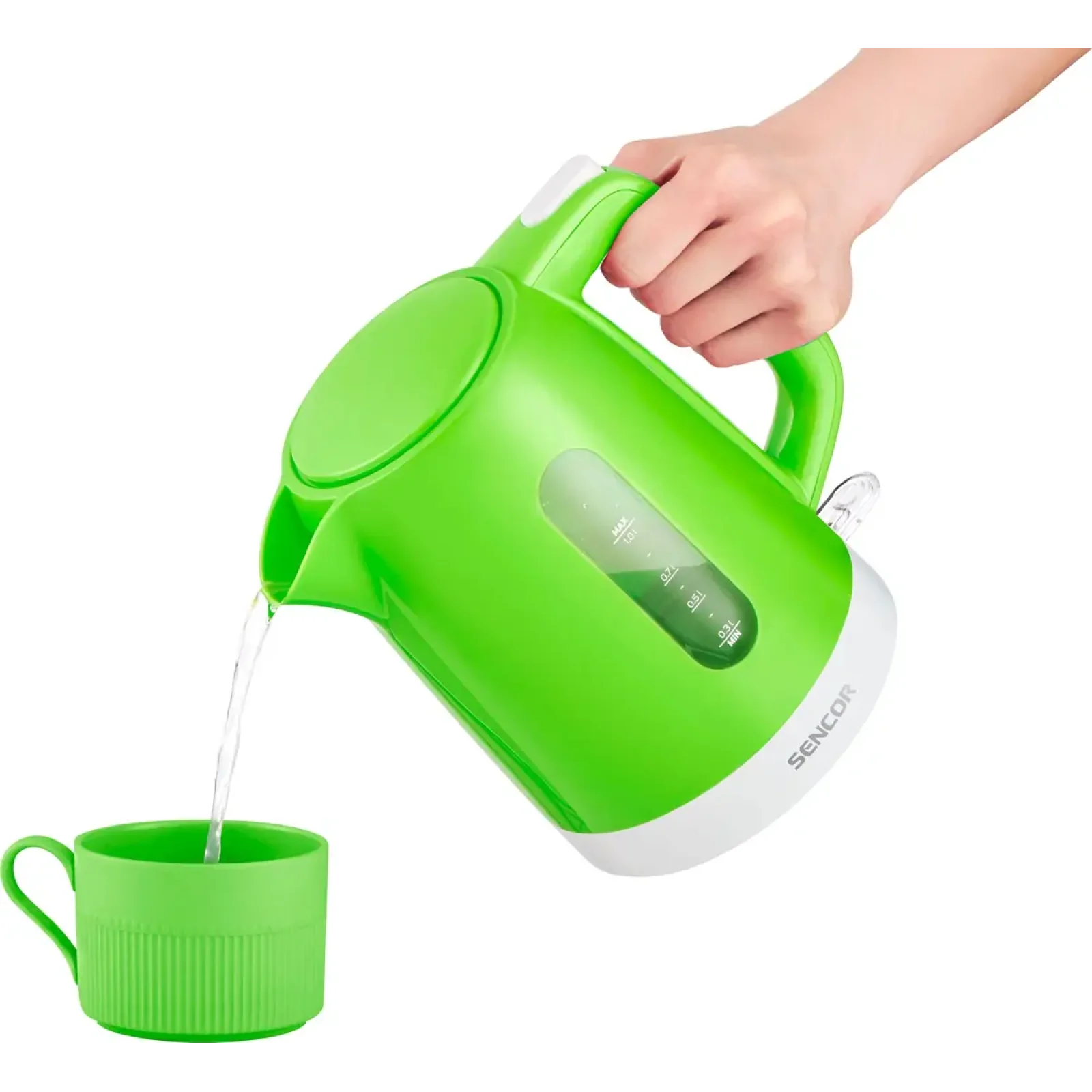 Електрочайник Sencor SWK 1021GR UA
