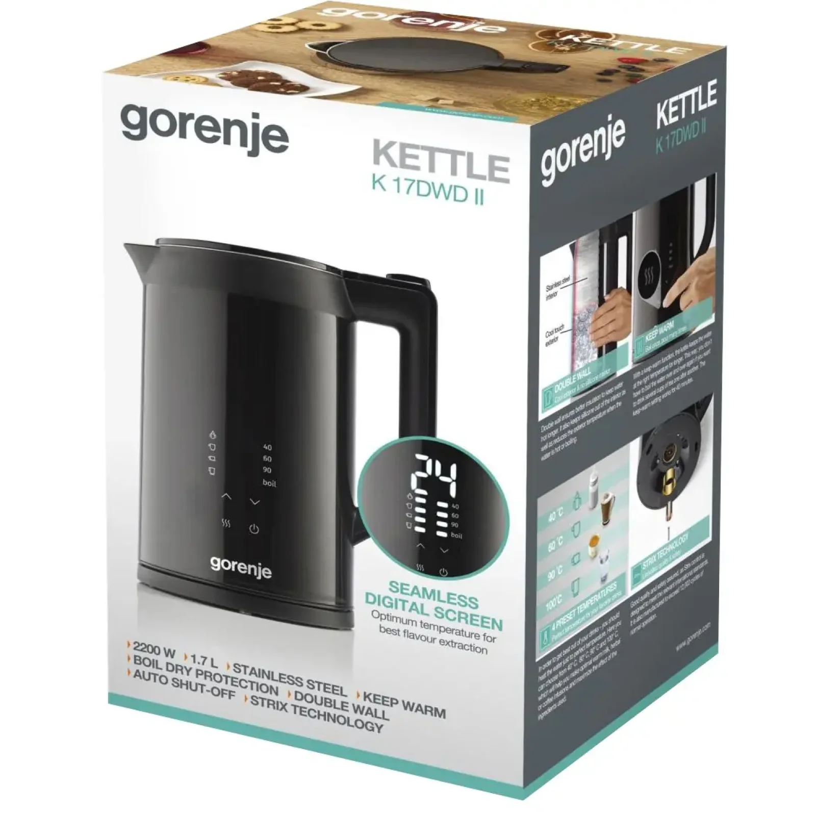 Электрочайник Gorenje K17DWDII UA