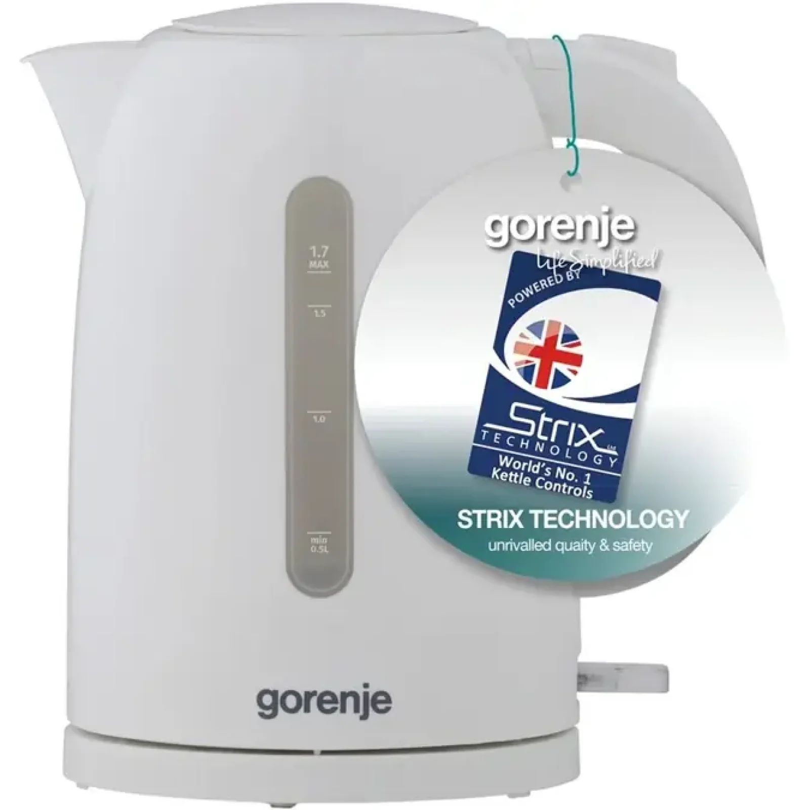 Електрочайник Gorenje K17W UA