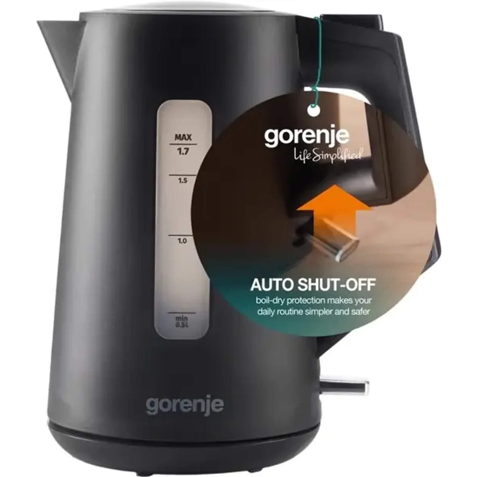 Електрочайник Gorenje K17OPB UA