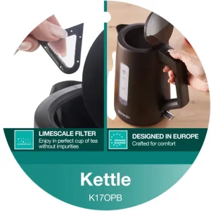 Електрочайник Gorenje K17OPB UA