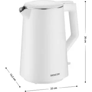 Електрочайник Sencor SWK 0550WH UA