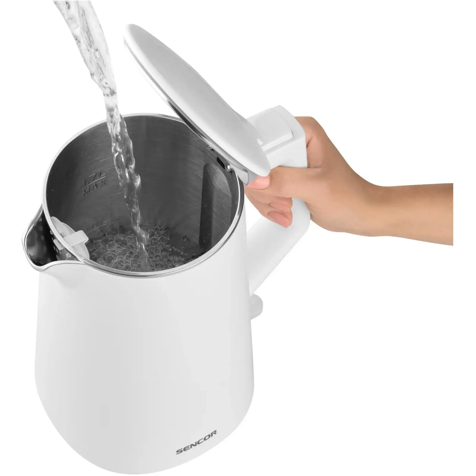 Електрочайник Sencor SWK 0550WH UA
