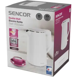 Електрочайник Sencor SWK 0550WH UA