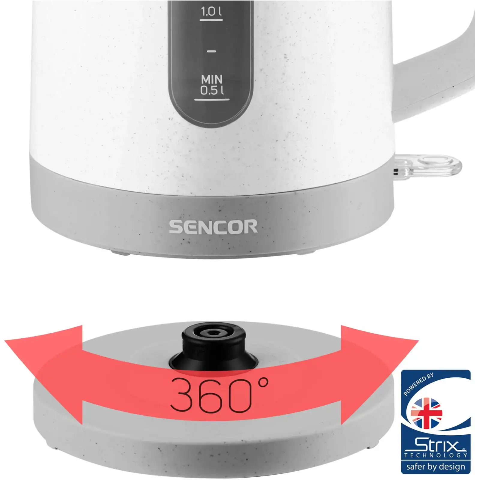 Електрочайник Sencor SWK 1738WH UA