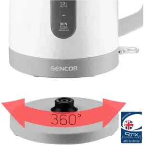 Електрочайник Sencor SWK 1738WH UA