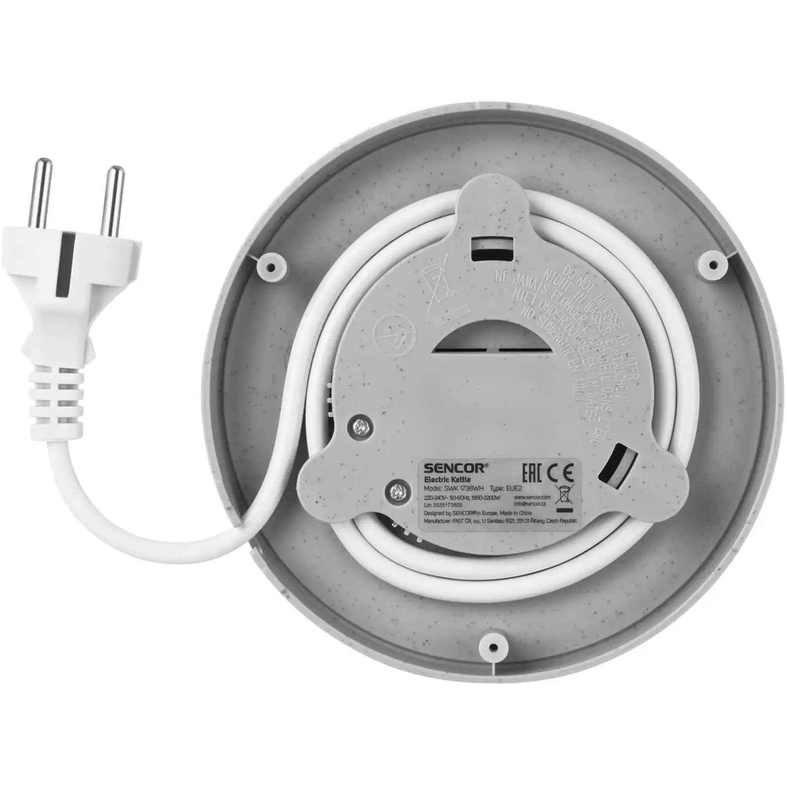 Електрочайник Sencor SWK 1738WH UA