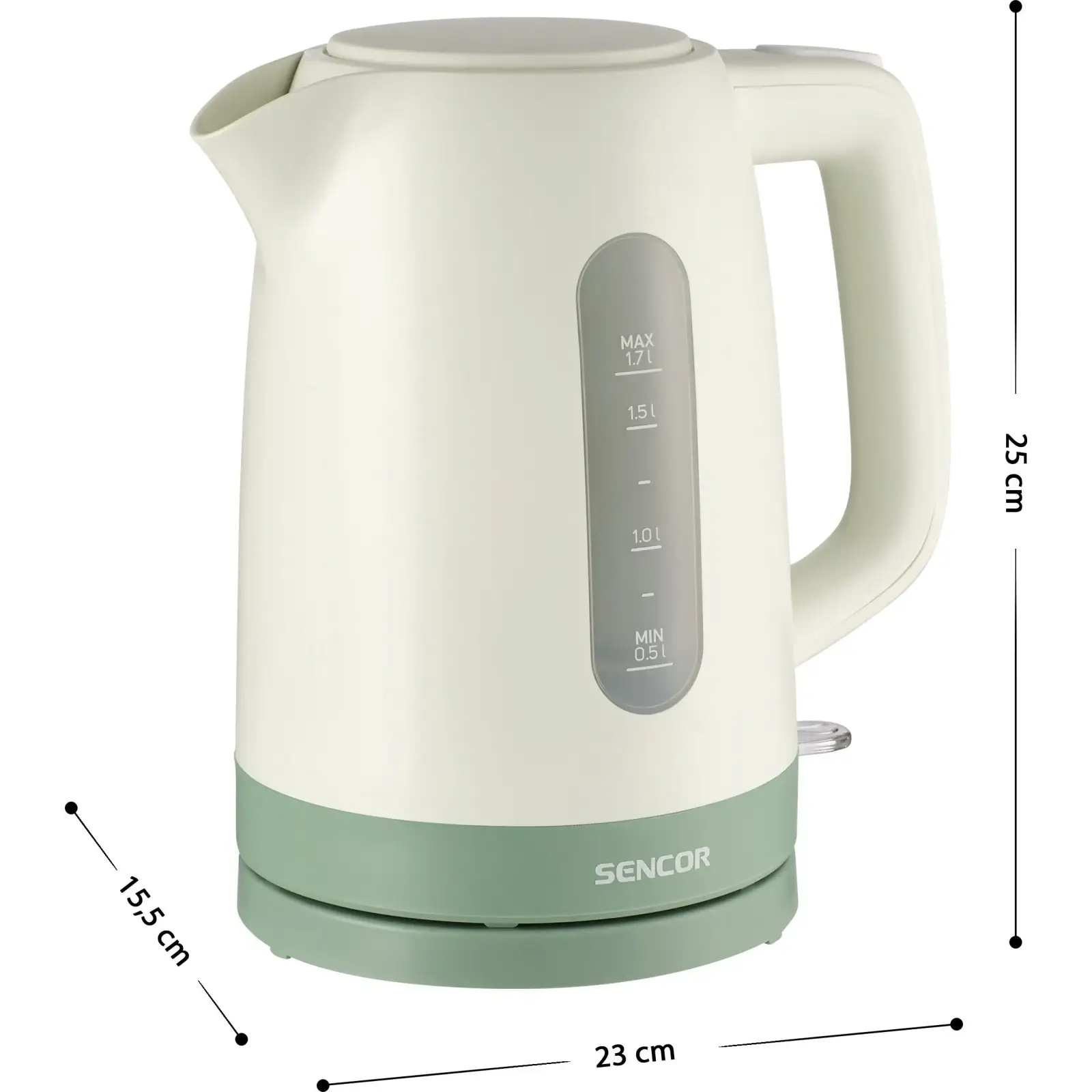 Електрочайник Sencor SWK 1732GR UA