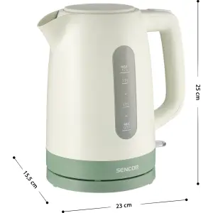 Електрочайник Sencor SWK 1732GR UA