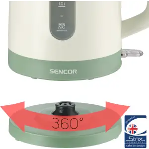 Електрочайник Sencor SWK 1732GR UA