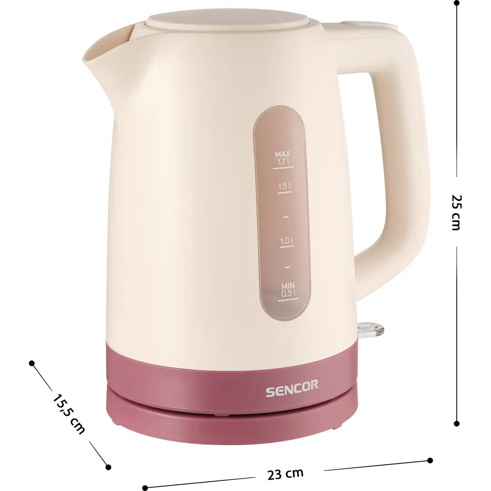 Електрочайник Sencor SWK 1733RS UA