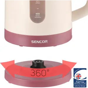 Електрочайник Sencor SWK 1733RS UA