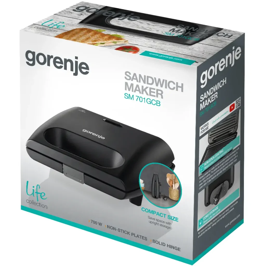 Бутербродниця GORENJE SM 701 GCB (SW-2027) UA