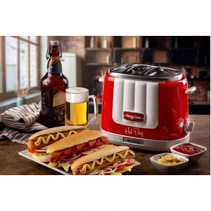 Бутербродница Ariete 0206 HOT DOG RED UA