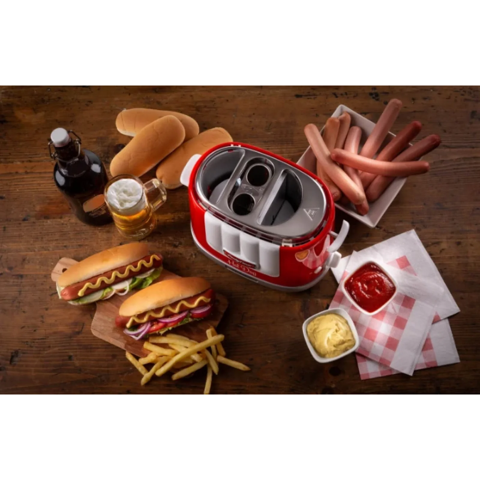 Бутербродница Ariete 0206 HOT DOG RED UA