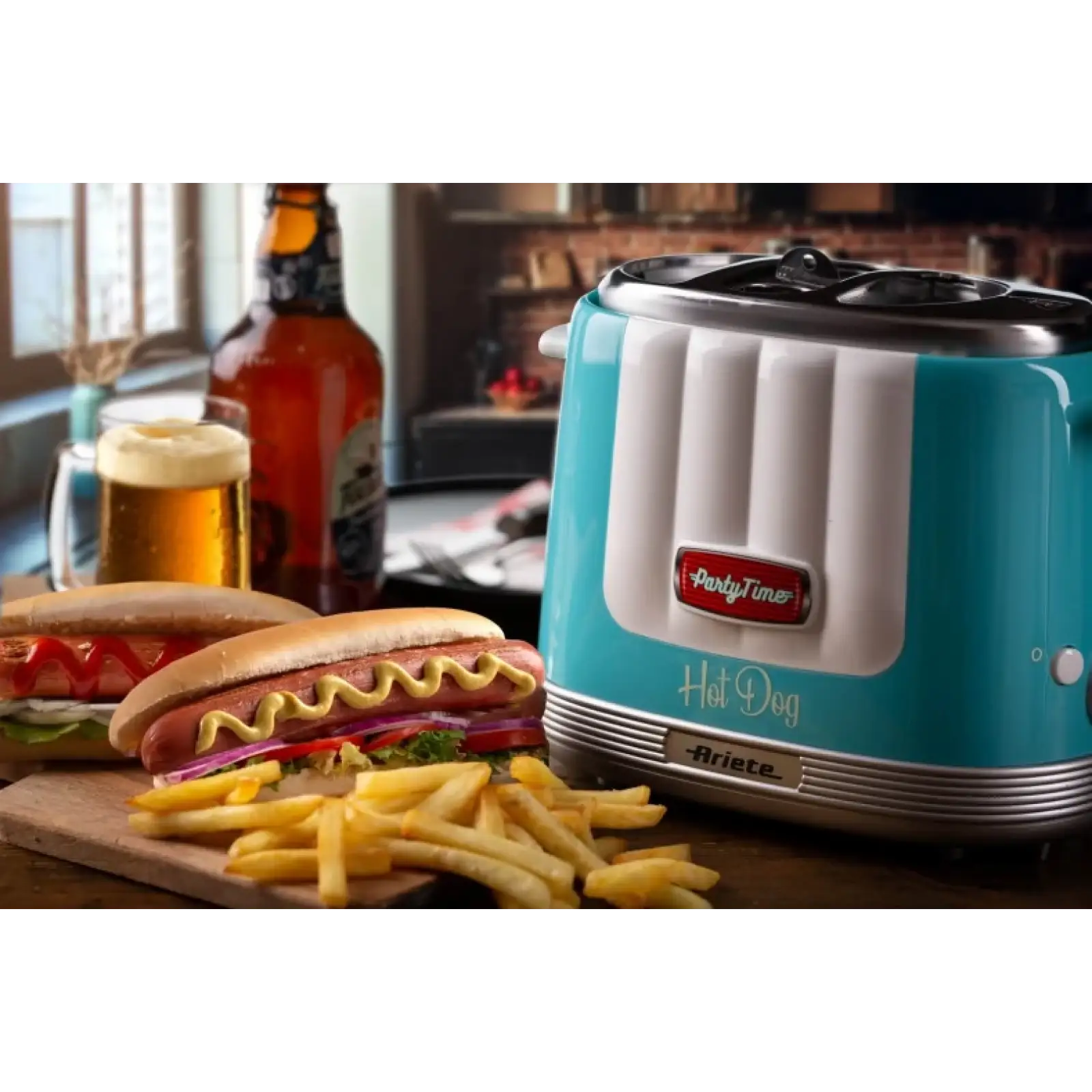 Бутербродница Ariete 0206 HOT DOG BLUE UA