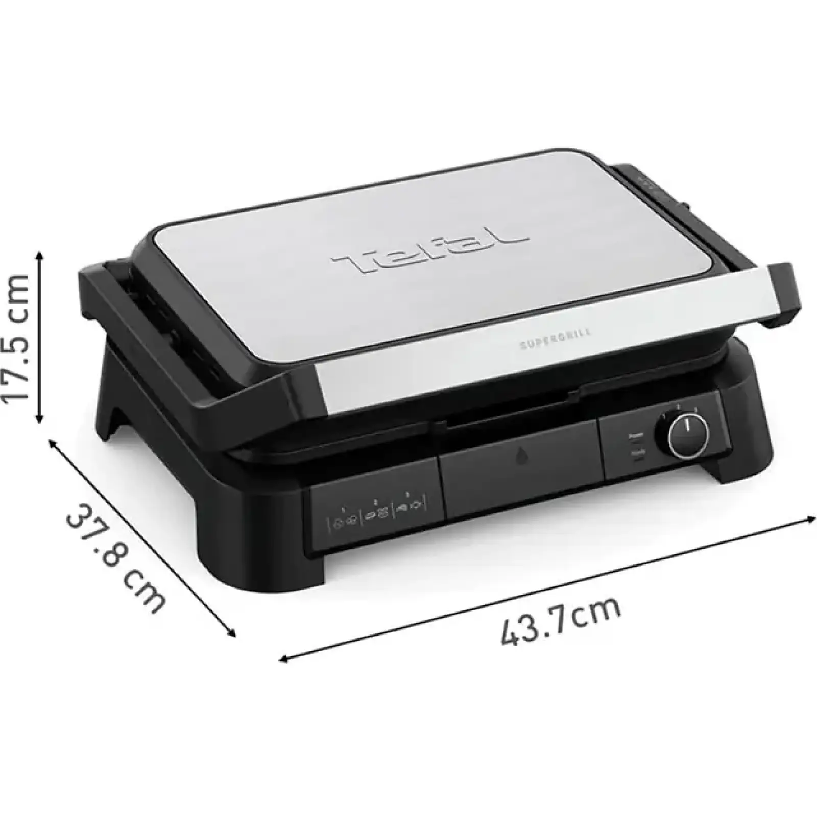 Електрогриль притискний Tefal SuperGrill 3in1 XL GC520DE0 UA