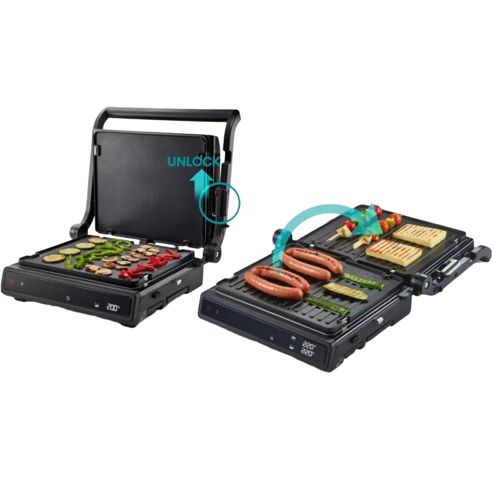 Гриль Hisense HCG1600DBT (PG201B) UA