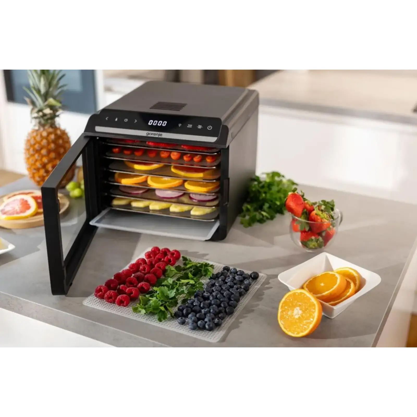 Сушкарка для фруктів і овочів Gorenje FDK600DB UA