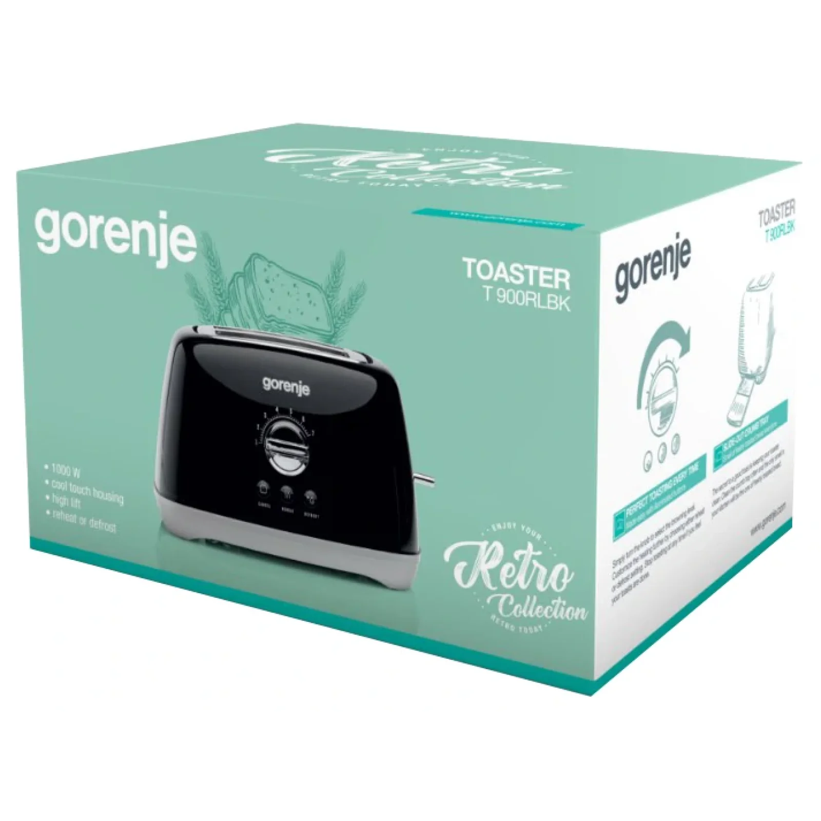 Тостер Gorenje T 900 RLBK UA
