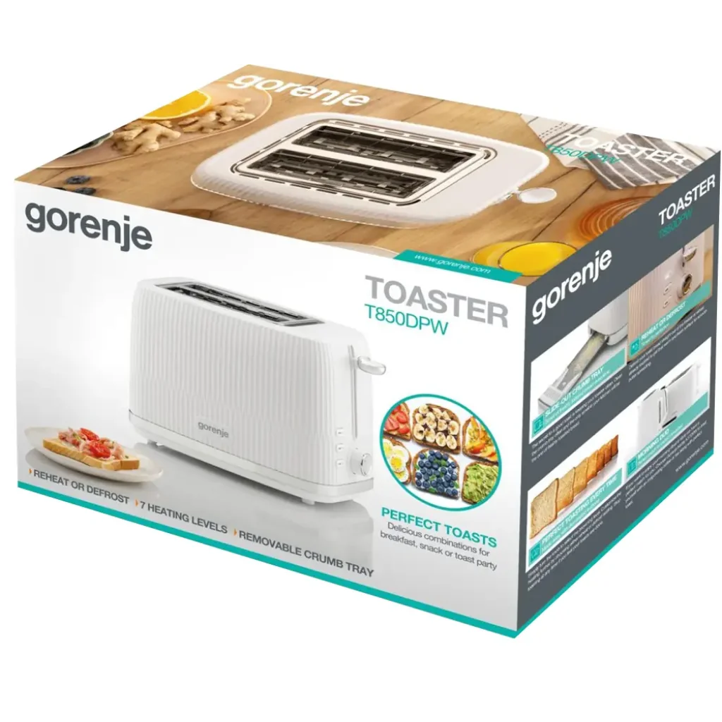 Тостер Gorenje T850DPW (TA1425-CE) UA