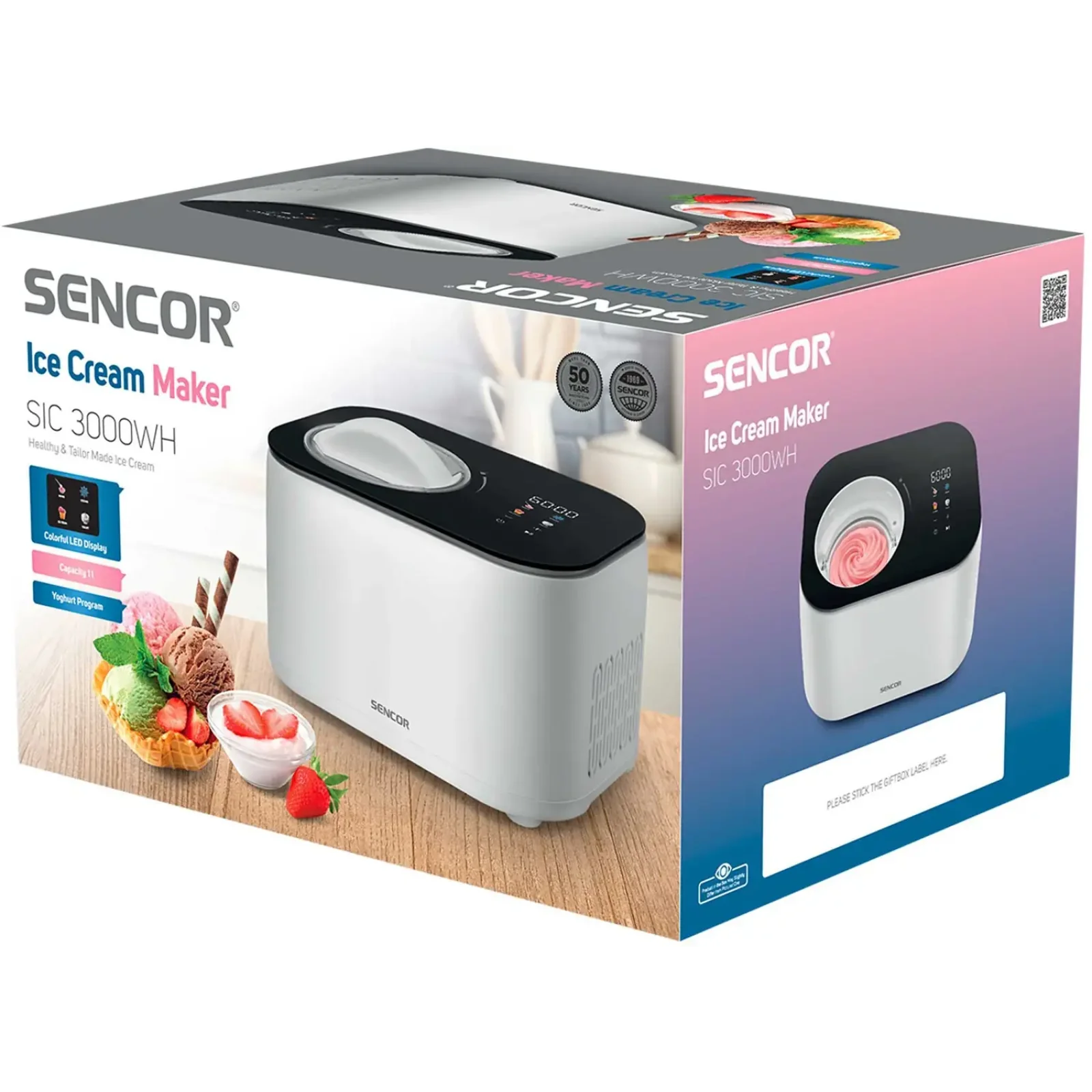 Мороженица Sencor SIC 3000WH UA