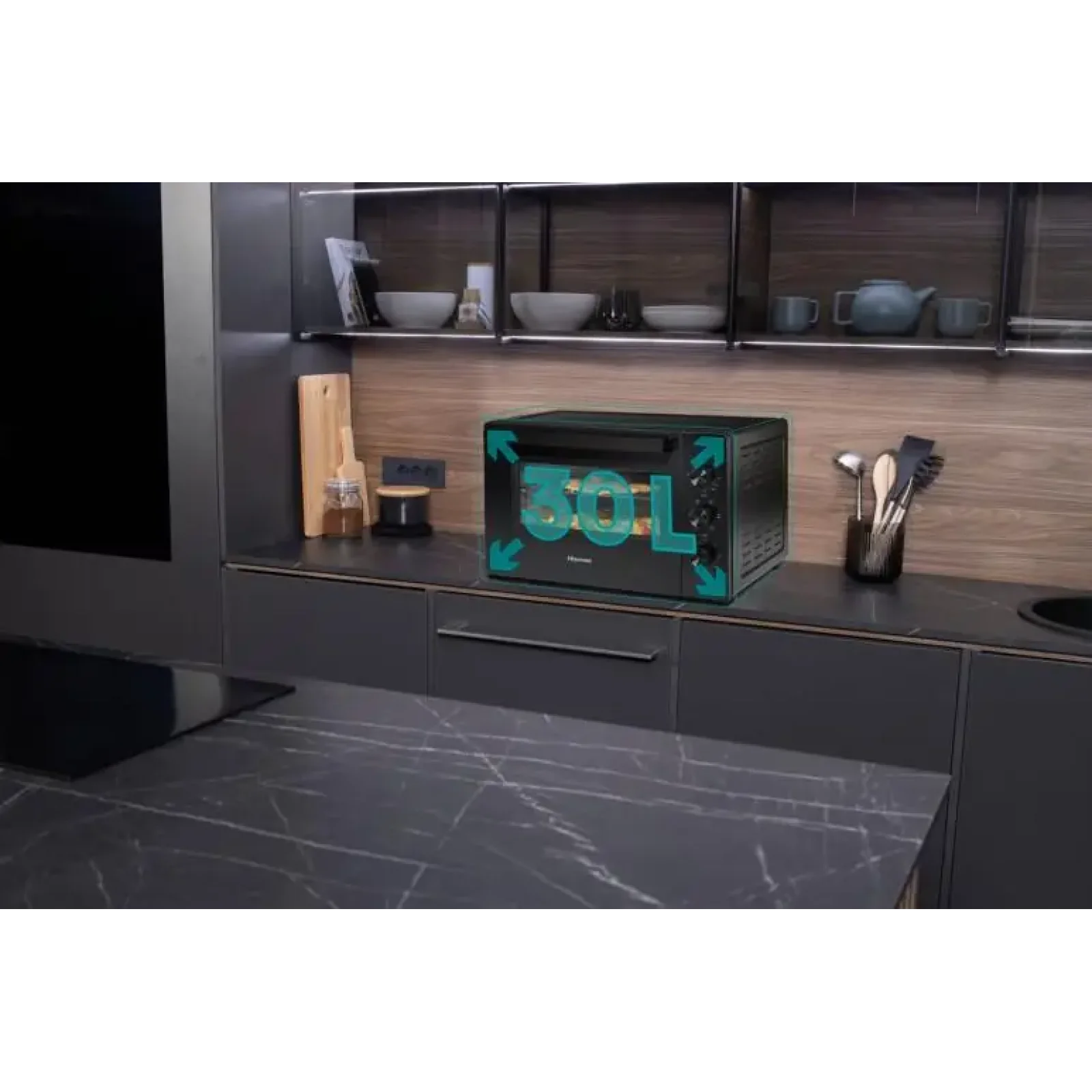 Электропечь Hisense HOM30M (DN28N4-RML) UA