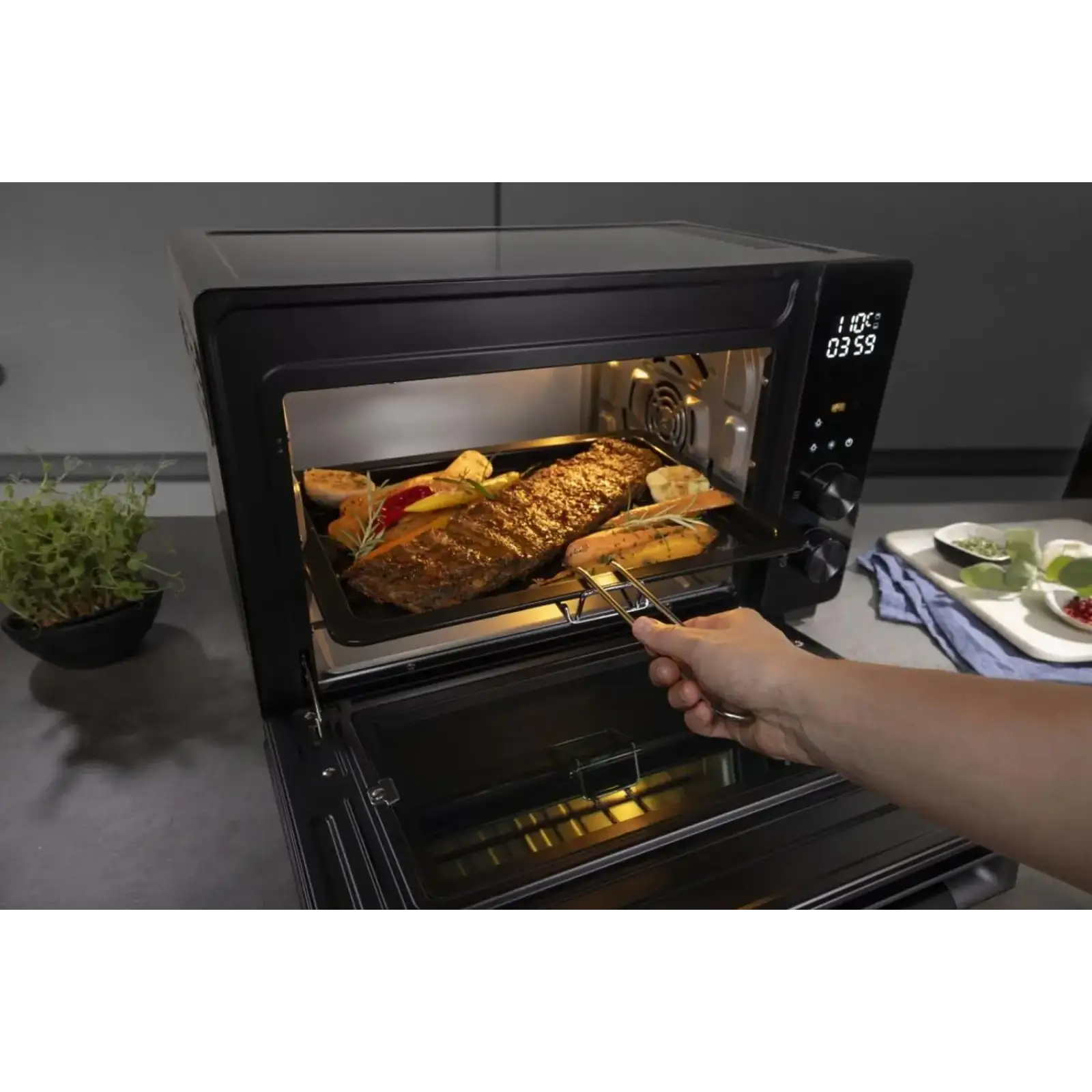 Електропіч HISENSE HOM30AF (TH30B3-ML) UA
