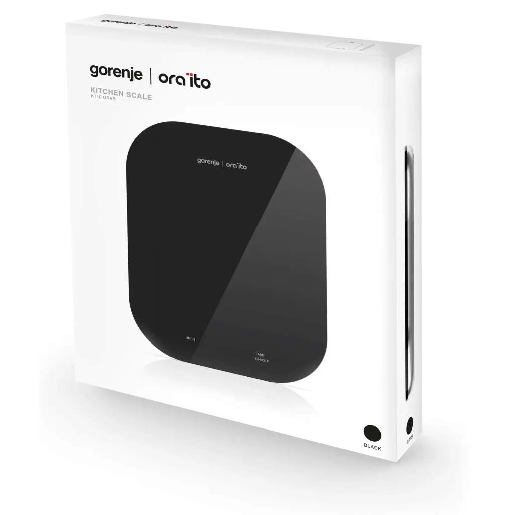 Ваги кухонні GORENJE KT 10 ORAITO B (KT10ORAB) UA