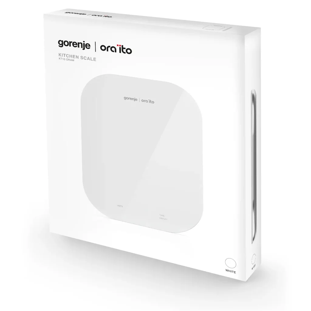 Ваги кухонні GORENJE KT 10 ORAITO W (KT10ORAW) UA