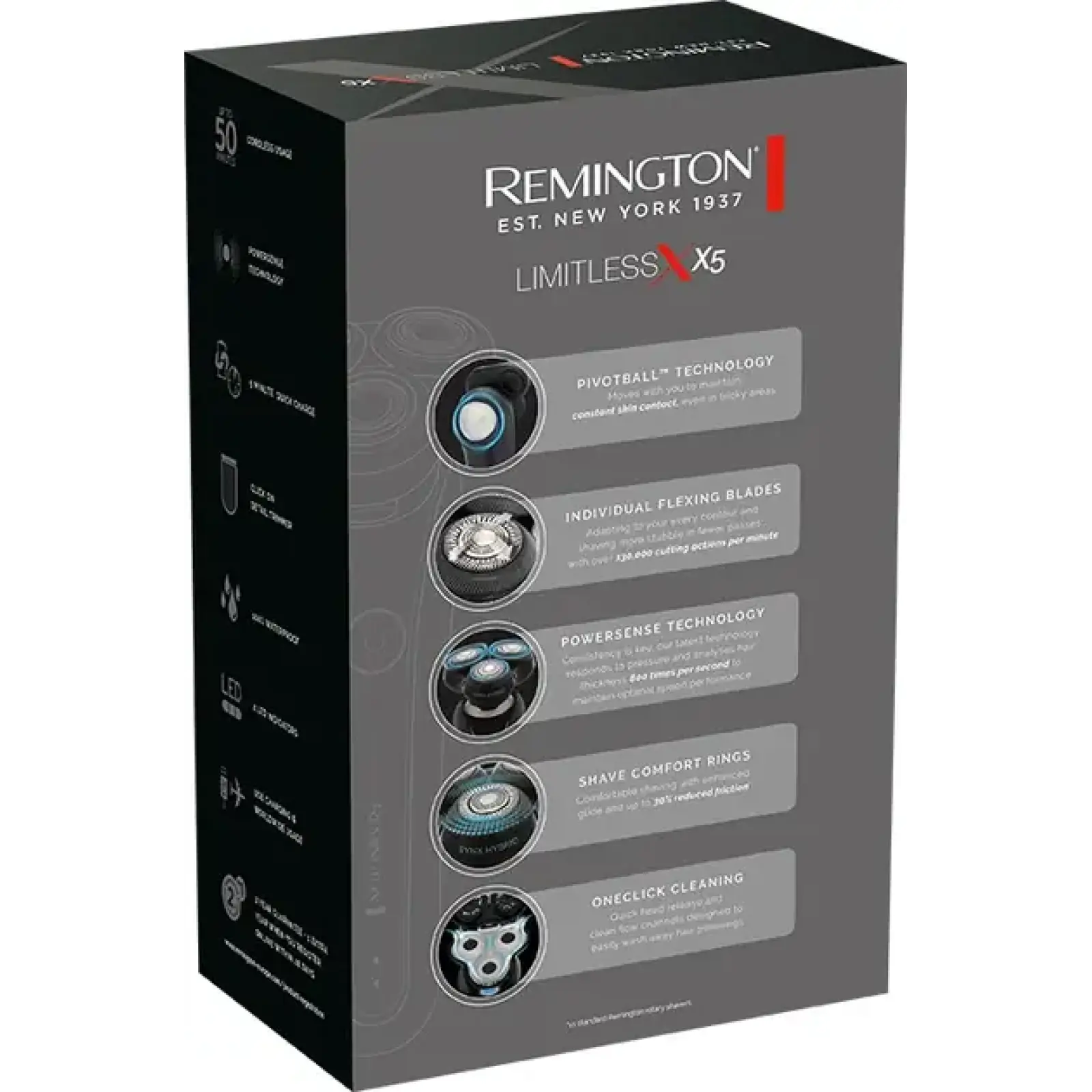 Електробритва Remington X5 Limitless X XR1755 Black UA