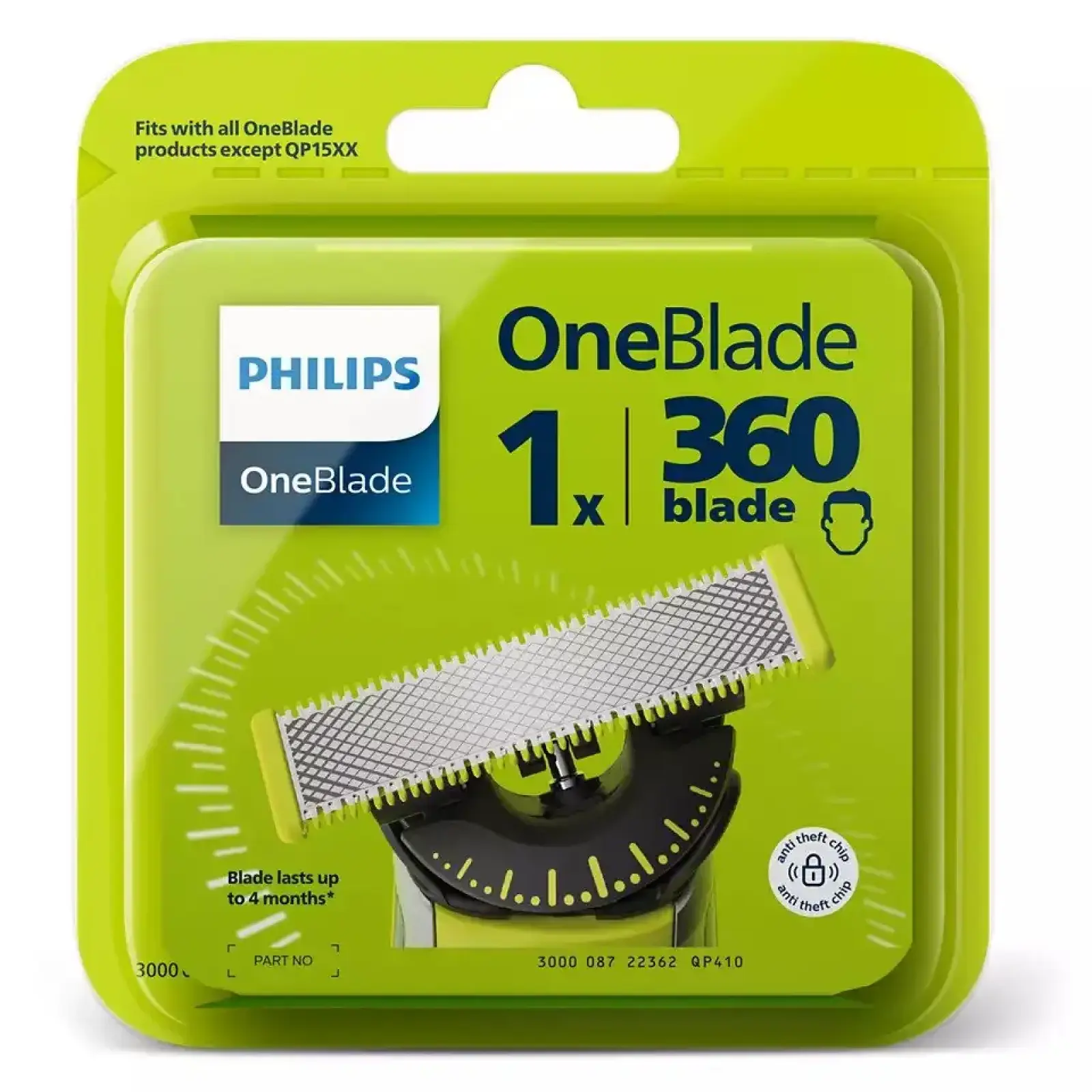 Змінне лезо Philips OneBlade QP410/50 1 шт UA