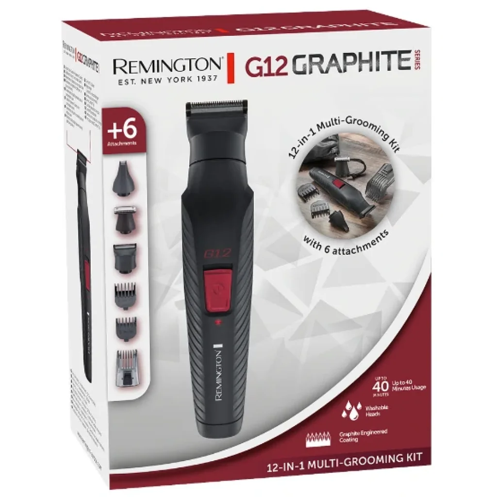 Тример універсальний Remington PG2120 G10 Graphite 12-in-1 Multigrooming Kit UA