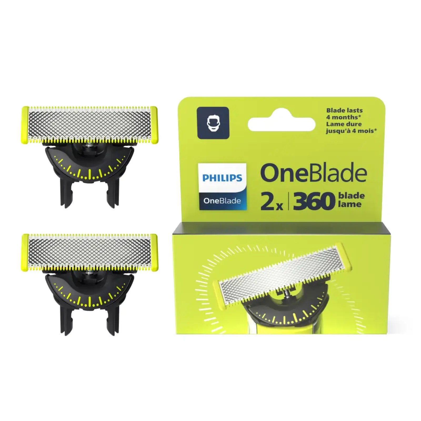 Змінне лезо Philips OneBlade QP420/50 2 шт UA