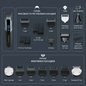 Машинка для стрижки Rowenta TN9730E0 UA