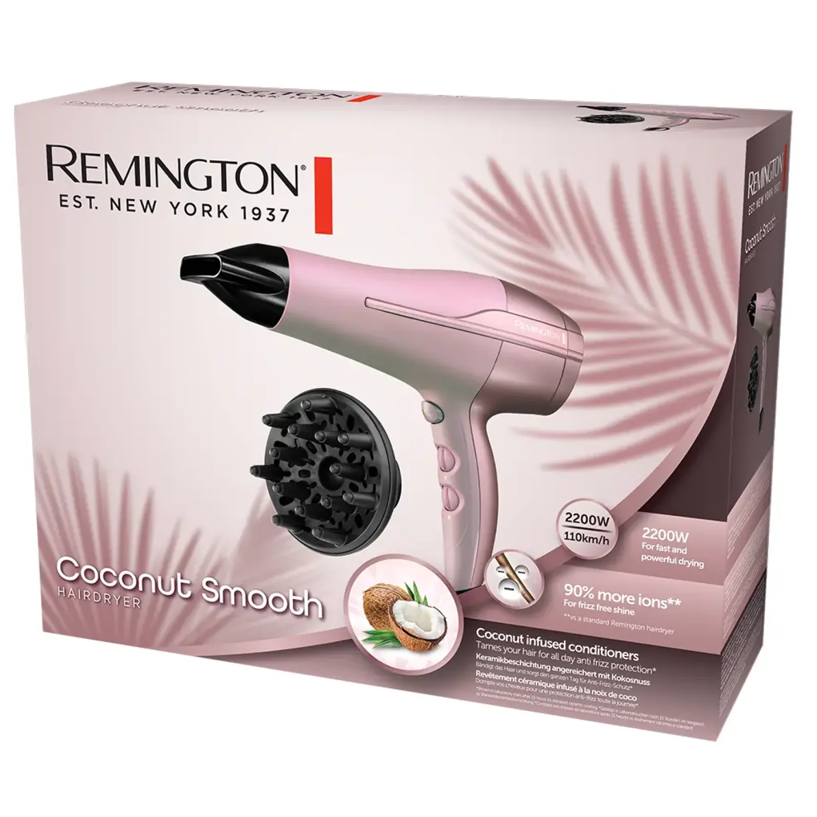 Фен REMINGTON D5901 Coconut Smooth UA
